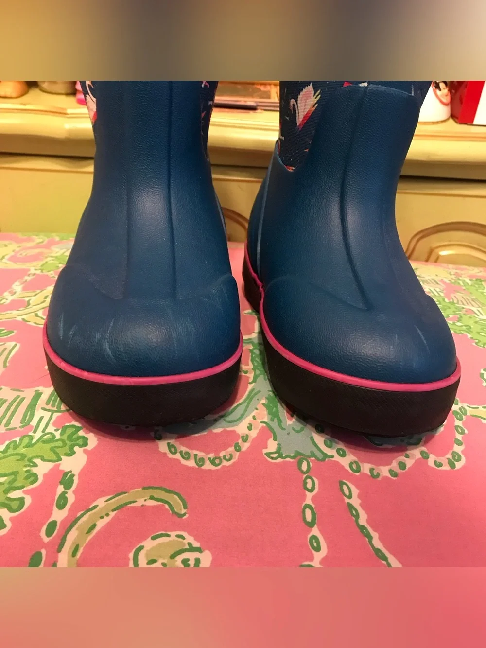 Bogs Kids Pegasus Unicorn Winter Rain Boots size 8